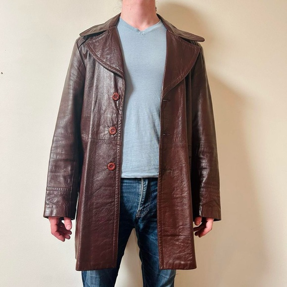 Vintage Leather Jacket - Picture 3 of 8